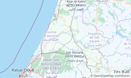 Map of Gharb-Chrarda-Beni Hssen