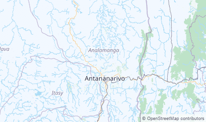 Map of Analamanga