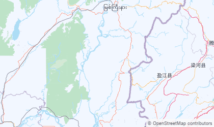 Map of Kachin