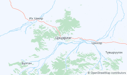 Map of Arhangay
