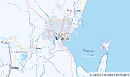Map of Maputo City