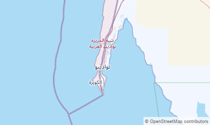 Map of Dakhlet Nouadhibou
