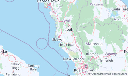 Map of Perak