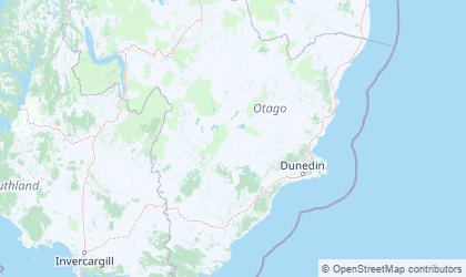 Map of Otago