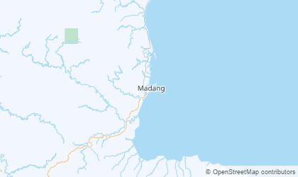 Map of Madang