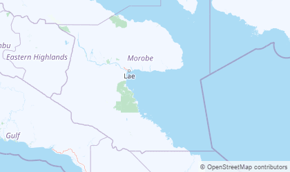 Map of Morobe