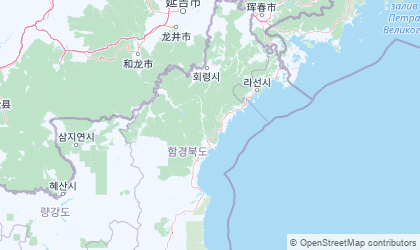Map of Hamgyong-bukto