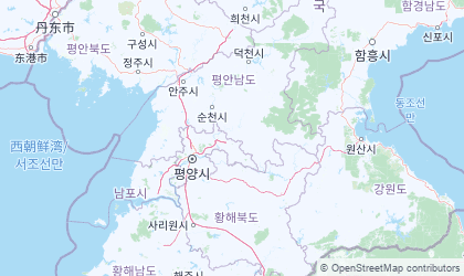 Map of P'yongan-namdo