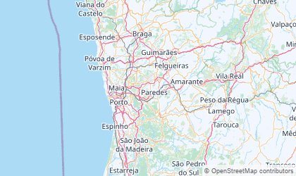 Map of Porto