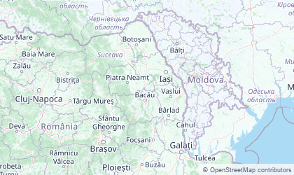 Map of Moldavia