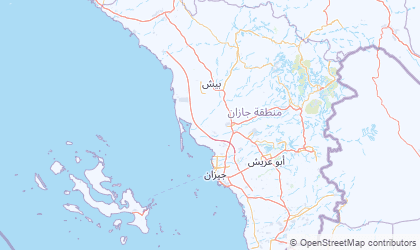 Map of Jizan
