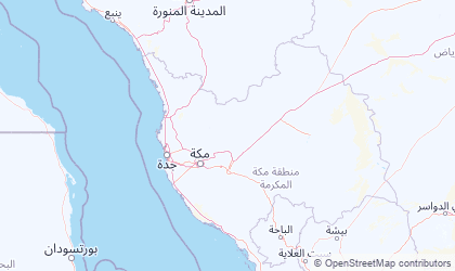 Map of Makkah