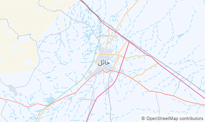 Map of Mintaqat Ha'il