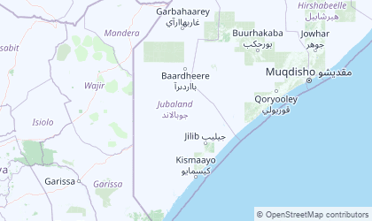 Map of Jubaland