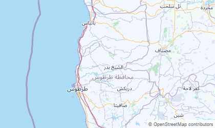 Map of Tartus