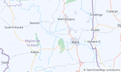 Map of Kara