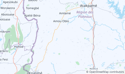 Map of Plateaux
