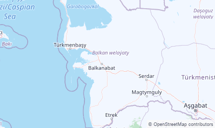 Map of Balkan