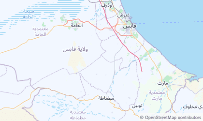 Map of Qabis