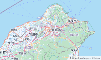 Map of Taipei