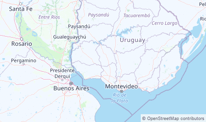 Map of Rio de la Plata