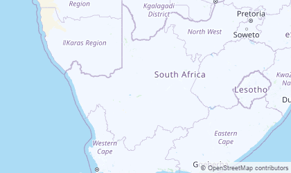 Map of Northern Cape
