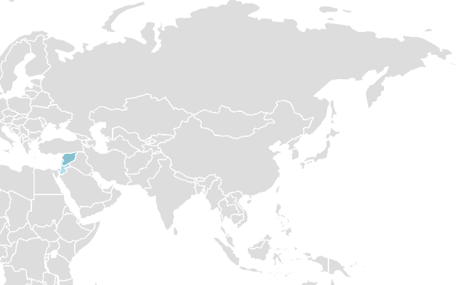 Druze - Worldwide distribution