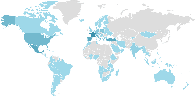 mass tourism countries