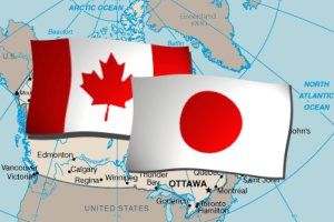 Country comparison Canada : Japan